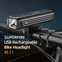 Superfire Superfire Bl11 Sykkellommelykt, Usb