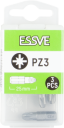 Essve Bits Pz3 25mm 3 pk