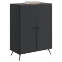  Serviesskap Svart 66 x 34,5 x 90 cm Konstruert tre