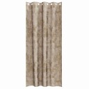  Gardin med gardiner 2 pcs champagne 245 x 140 cm Fløyel