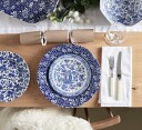 Burleigh Blue Calico tallerken dyp