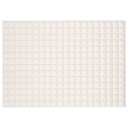 Vidaxl Vektdyne kremhvit 137x200 cm 6 kg stoff