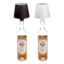 LED lampe for flaske   Svart
