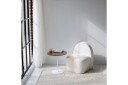 Chill-Out Sidebord 50x50 cm Hvit/Bronse - Hanah Home