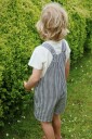 Konges Sløjd Naval Stripe Fender Overalls Gots 5-6 år