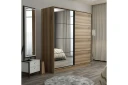 Fruitland Garderobe med Speil - Brun