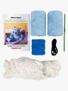 Creativ Company Heklesett Amigurumi Flodhest DIY