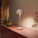 Herstal Vienda Bordlampe Putty Grå