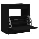  Skohylle svart 60x42x69 cm konstruert tre 8721012382176
