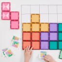 Connetix Pastel Square Pack 40 Pieces CT-P-00040-SQ