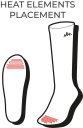 Heat Experience Heated Everyday Socks Grey M