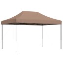  Sammenleggbart partytelt pop-up brun 410x279x315 cm 4005012