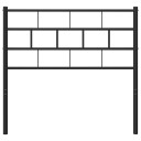  Sengegavl i metall svart 100 cm 8721012188891