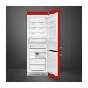 Smeg Retro 50" Kombiskap FAB38RRD6 med Fresh-sone Rød