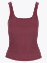 Exilli Aura Ribbed Singlet Burgunder L