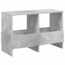 vidaXL Magasinreol Betonggrå 68,5 x 30 x 45 cm
