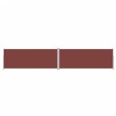 vidaXL Uttrekkbar sidemarkise 200x1000 cm brun