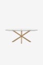 Kave Home   Spisebord   argo   Transparent