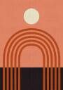 Geo Shapes Fall 21 Arc Plakat / 100x150cm