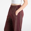 Joggebukser adidas Lurex Fb Track Pants Maroon/ Gold Metallic S