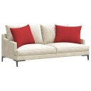  Sofaputer 2 pcs Rød 70 x 50 cm stoff
