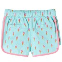  Barneshorts med snor lysemynte 104