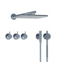 Vola 5471S-051 dusjsett, krom