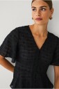 Ellos Collection - Bluse med knapper - Svart