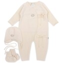 Lillelam Hentesett Baby Kremhvit 62