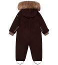 En Fant Baby Snowsuit W. Fake Fur   Brown   74