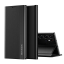 Hurtel Sleep Pro Flipdeksel for Samsung Galaxy S25 Ultra Svart