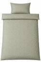 Nordstrand Home Bambus sengetøy 140x220 cm   100% bambus   olivengrønn satinvevd