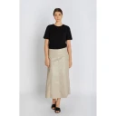 RUE de Femme, Dame, Skjørt, Beige, XS,