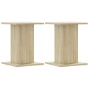  Plantestativer 2 stk sonoma eik 30x30x40 cm konstruert tre