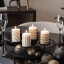 Villeroy & Boch Christmas Chic Kubbelys Stripet gull 4 stk