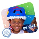 Crazy Safety Dragon Bicycle Helmet Red 100201-03-01