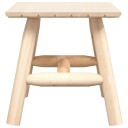 vidaXL Sidebord 49x49x50 cm heltre gran