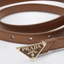 Prada, Dame, Accessories, Brun, 80 CM,