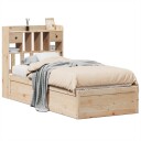  Sengeramme uten madrass 75x190 cm heltre furu 8721158623058