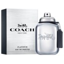 Coach Platinum Eau de Toilette for Herre 60ml - Aromatisk Duft med Musk og Sandeltre