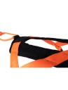 Non-Stop Dogwear Rush Hundesele Str. 1 Svart/Oransje