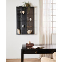 Nordal Downtown Veggvitrine - Svart   Unoliving