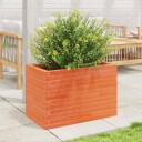 Plantekasse voksbrun 70x40x45,5 cm heltre furu
