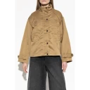 AllSaints, Dame, Jakker, Brun, XS,