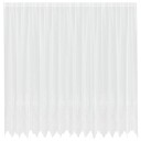  Gardiner med gardiner Blomster Hvit 400 x 200 cm Polyester