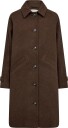 Bruun & Stengade Bs Ylva Regular Fit Coat - BROWN - 44