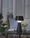 Eglo HUESA TABLE USB-C CHARGING CCT TOUCH IP44 - Svart