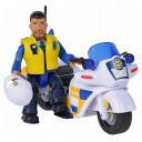 Brannmann Sam Sam Police Motorbike With Figurine
