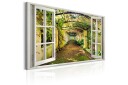 Tavle Window: View On Pergola 90X60 Artgeist sp. z o. o.