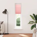  plisségardin Rosa 50x200 cm Stoff Bredde 49,4 Polyester